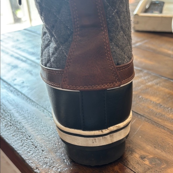 3M Thinsulate Women's Ankle Boots - Black and Brown - Picture 11 of 12